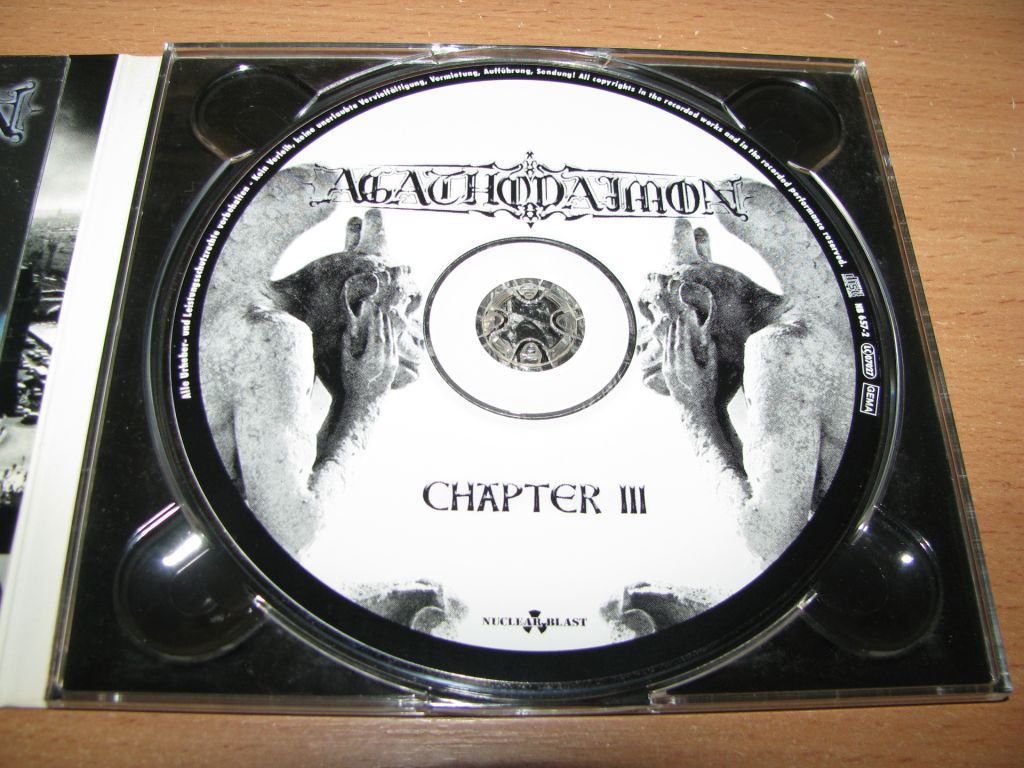 AGATHODAIMON - Chapter III  (2001 Nuclear Blast DIGI 1st press) - фото фото фото 2