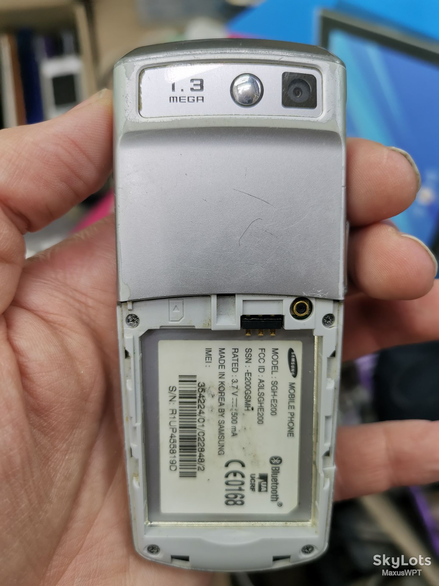 #1011 Sklad Samsung E200 silver - фото фото фото 2