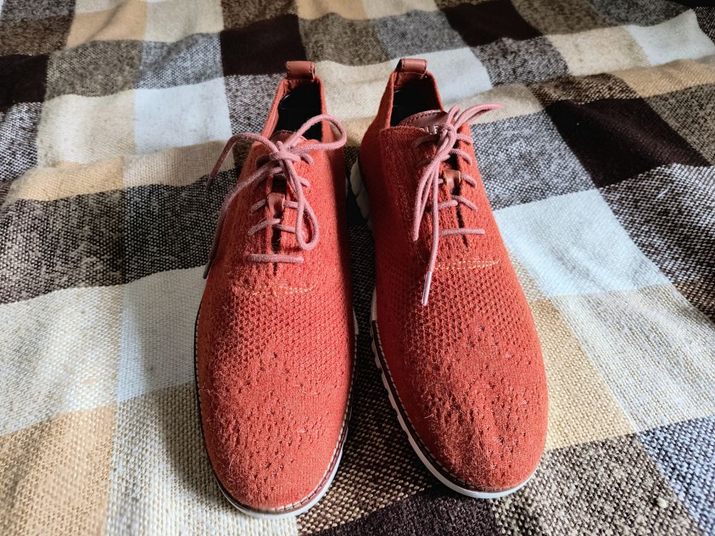 Оксфорди Cole Haan Zerogrand Stitchlite Wool Wingtip Oxford - фото фото фото 2