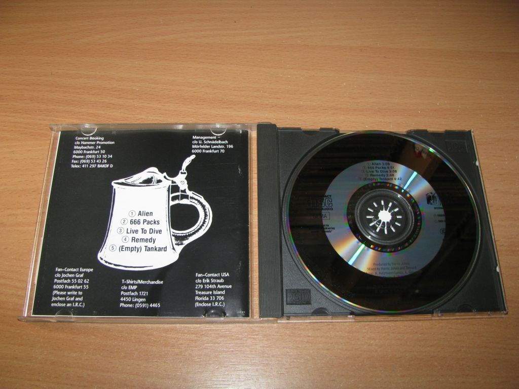 TANKARD - Alien  (1992 Noise 1st press) - фото фото фото 1