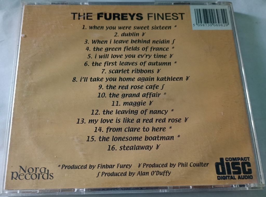 THE FUREYS &amp; DAVEY ARTHUR The Fureys Finest CD UK - фото фото фото 2