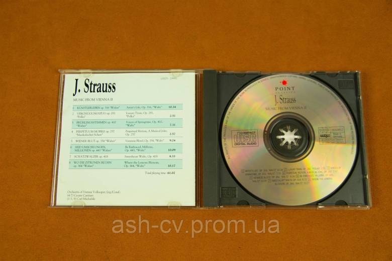 Музичний диск CD. Класика. STRAUSS II - фото фото фото 6