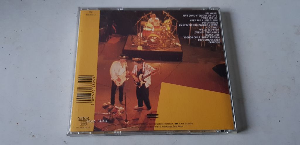 Stevie Ray Vaughan And Double Trouble Live Alive CD фірмовий - фото фото фото 1
