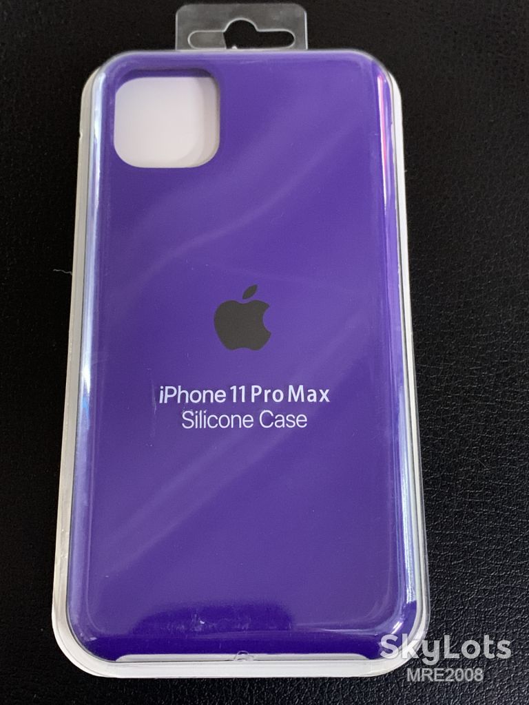 Чехол Silicone Case Copy Apple iPhone 11 Pro Max violet - фото фото фото 1