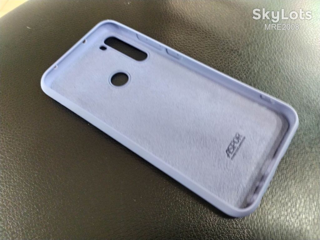 Чехол Aspor Silicone Cover для Xiaomi Redmi Note 8 pale blue - фото фото фото 2