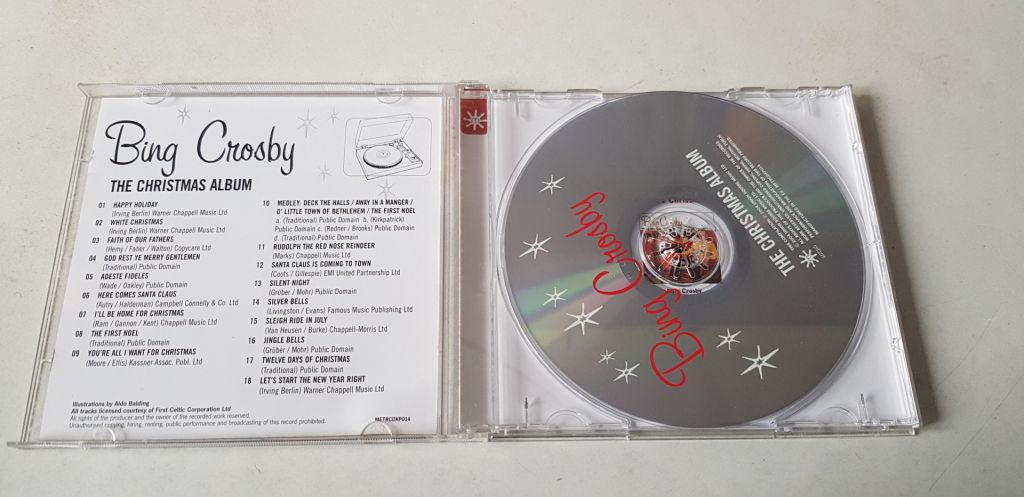 Bing Crosby The Christmas Album CD фірмовий - фото фото фото 3