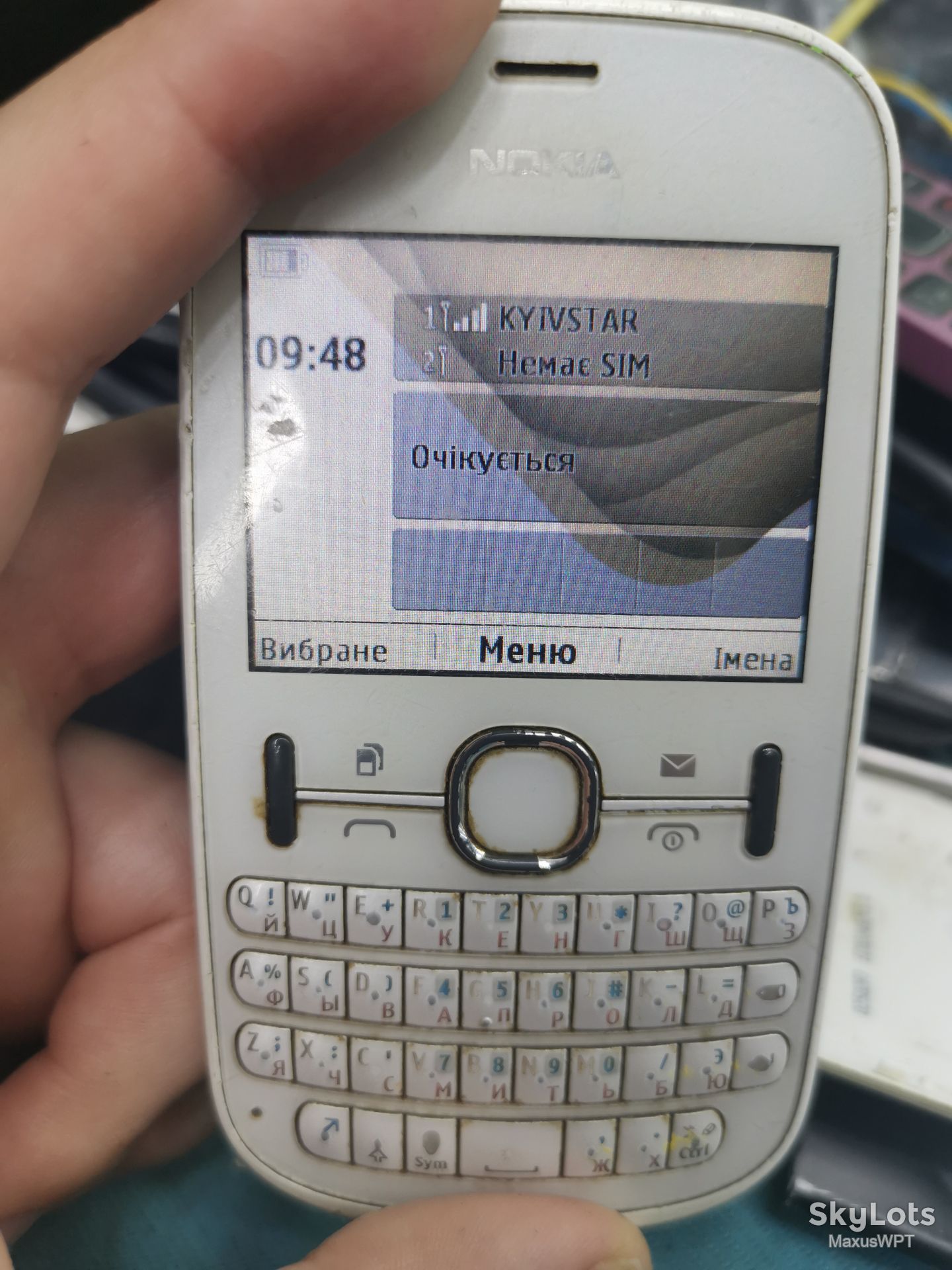 #725 Sklad Nokia Asha 200 White - фото фото фото 3