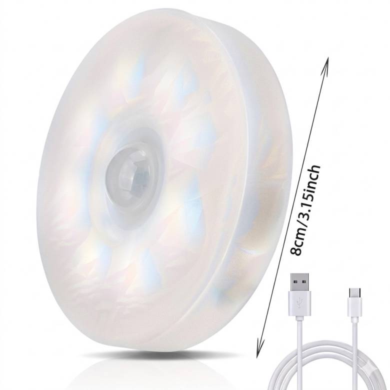LED-нічник з датчиком руху на акумуляторі/type-c - фото фото фото 0