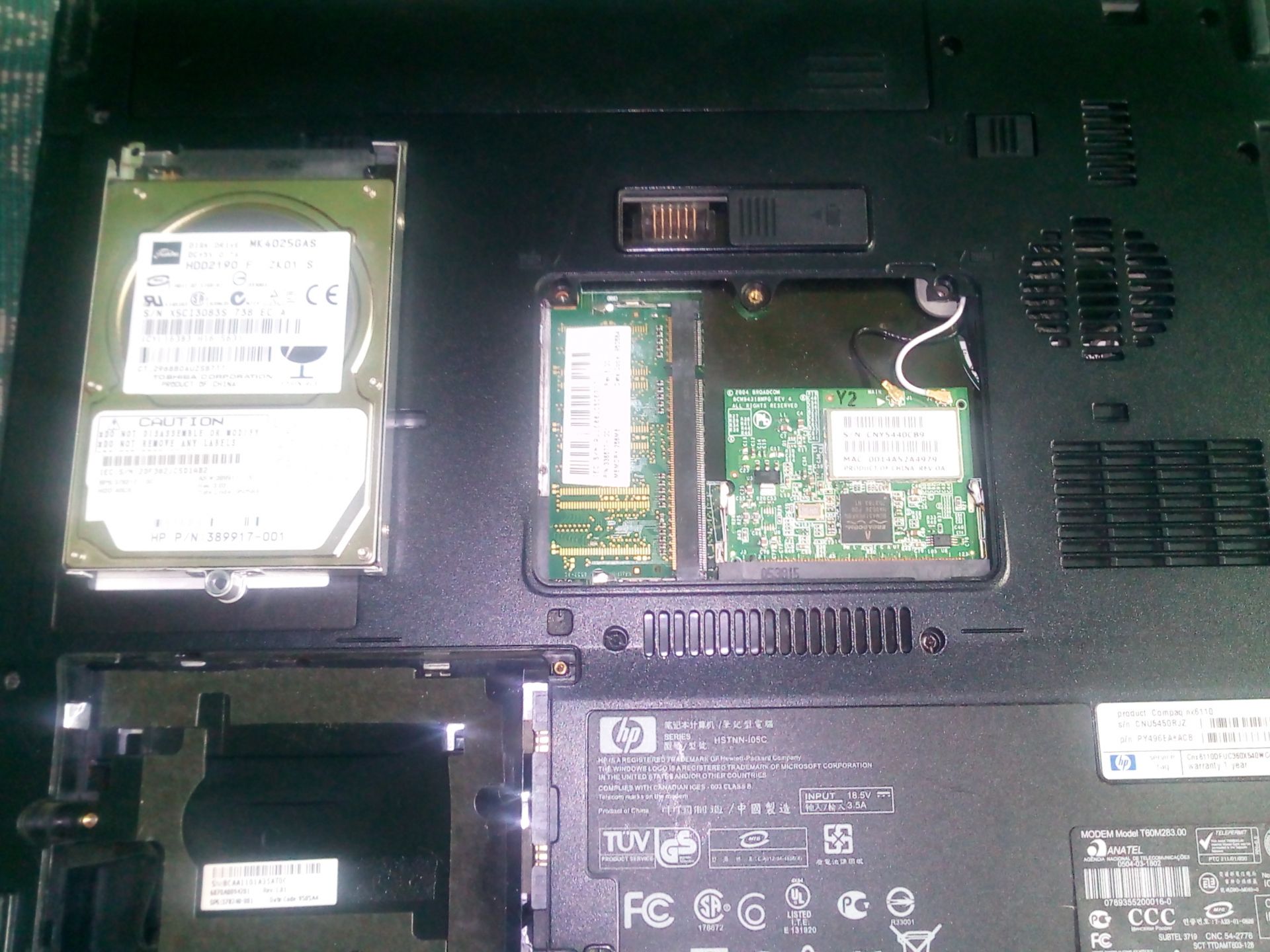 Ноутбук НР Compaq NX6110 - фото фото фото 4