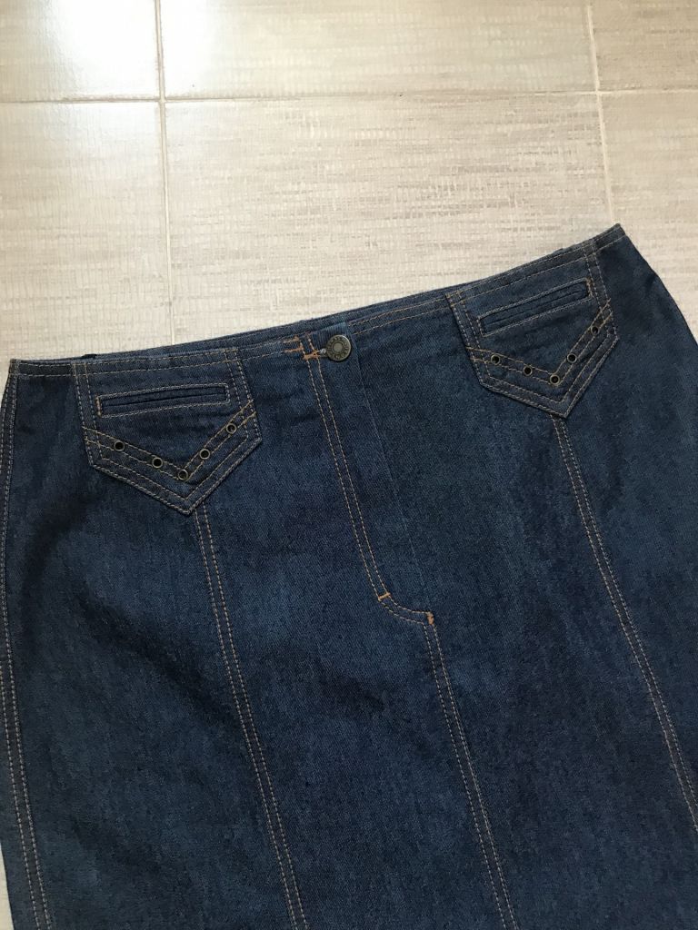 Джинсовая  юбка Hirsch denim. Германия. М - фото фото фото 2