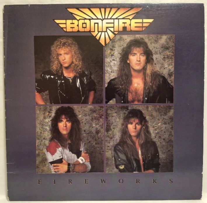 Bonfire - Fire Works - 1987.  (LP). 12. Vinyl. Пластинка. Canada. - фото фото фото 0