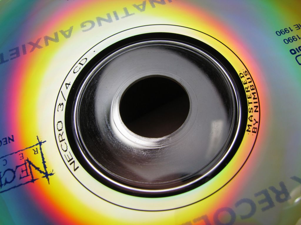 CARNAGE / CADAVER - Dark Recollections / Hallucinating Anxiety  (1990 Necrosis UK) - фото фото фото 3