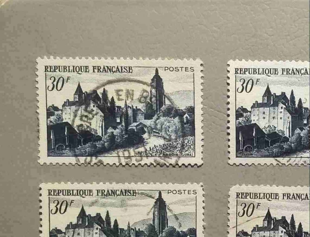 Франция Архитектура 1951 - фото фото фото 0