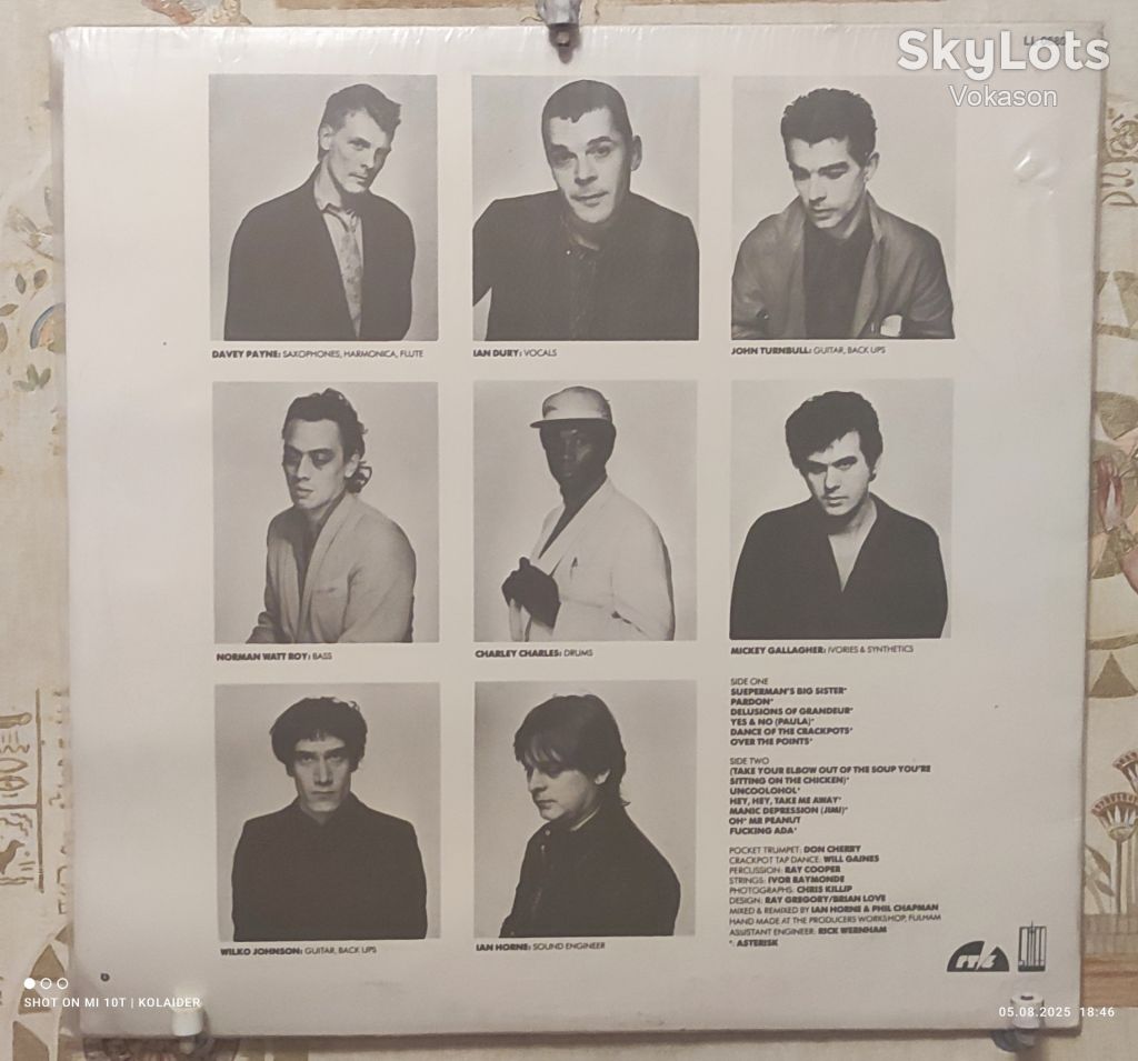 Ian Dury and the blockheads-Laughter  NM-/EX - фото фото фото 1