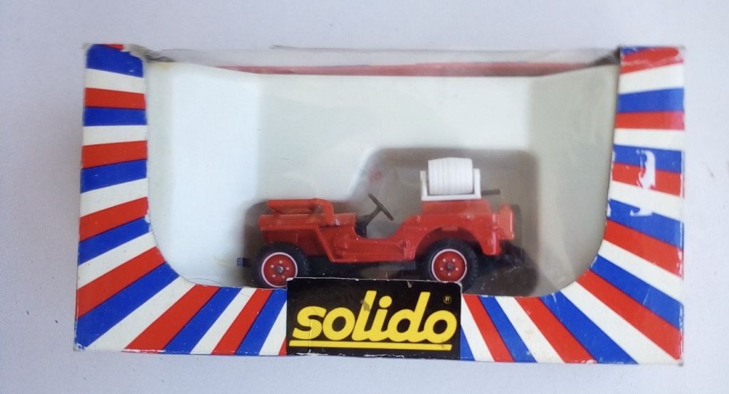 JEEP WILLYS S.D.I DU VAR COGOLIN POMPIERS by Solido  1/43 - фото фото фото 0
