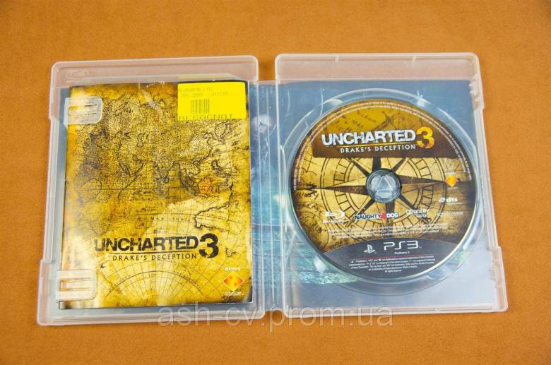 Диск для Playstation 3, гра Uncharted 3 - Drakes Deception - фото фото фото 4