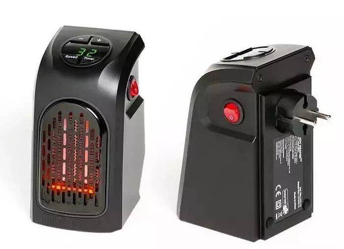 Портативный обогреватель Handy Heater (тепловентилятор Хенди Хитер), 400Вт - фото фото фото 1