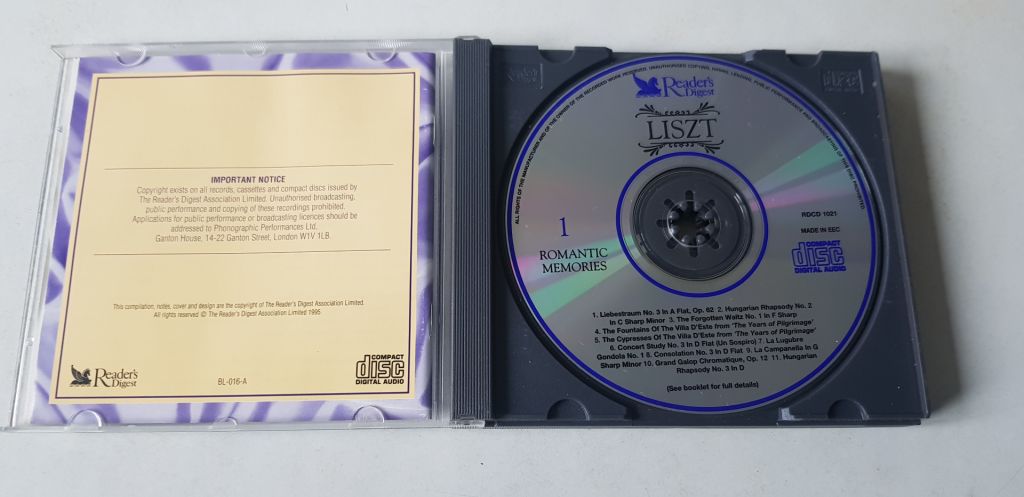 Liszt 3CD фірмовий - фото фото фото 2