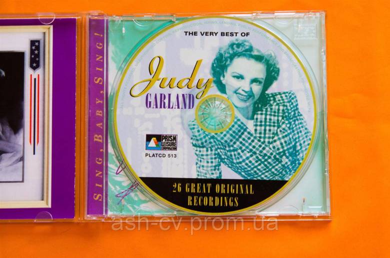 Музичний диск CD. The very best of JUDY GARLAND 1999 - фото фото фото 4