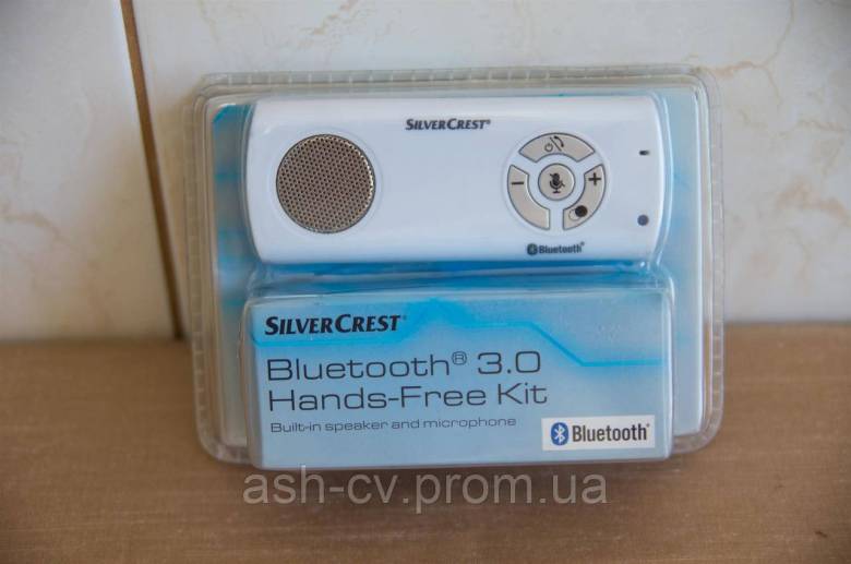 Автомобільна гарнітура SilverCrest Bluetooth 3.0 Hands-Free Kit SFA 30 C1 - фото фото фото 0