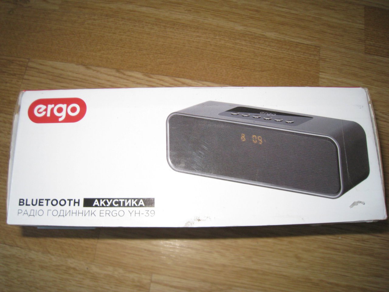 Радиочасы Колонка Ergo YH-39 Gray - фото фото фото 6