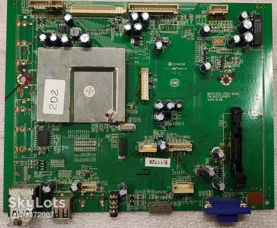 Плата Main MSDV3211-ZC01-01 303C3211071 - фото фото фото 0