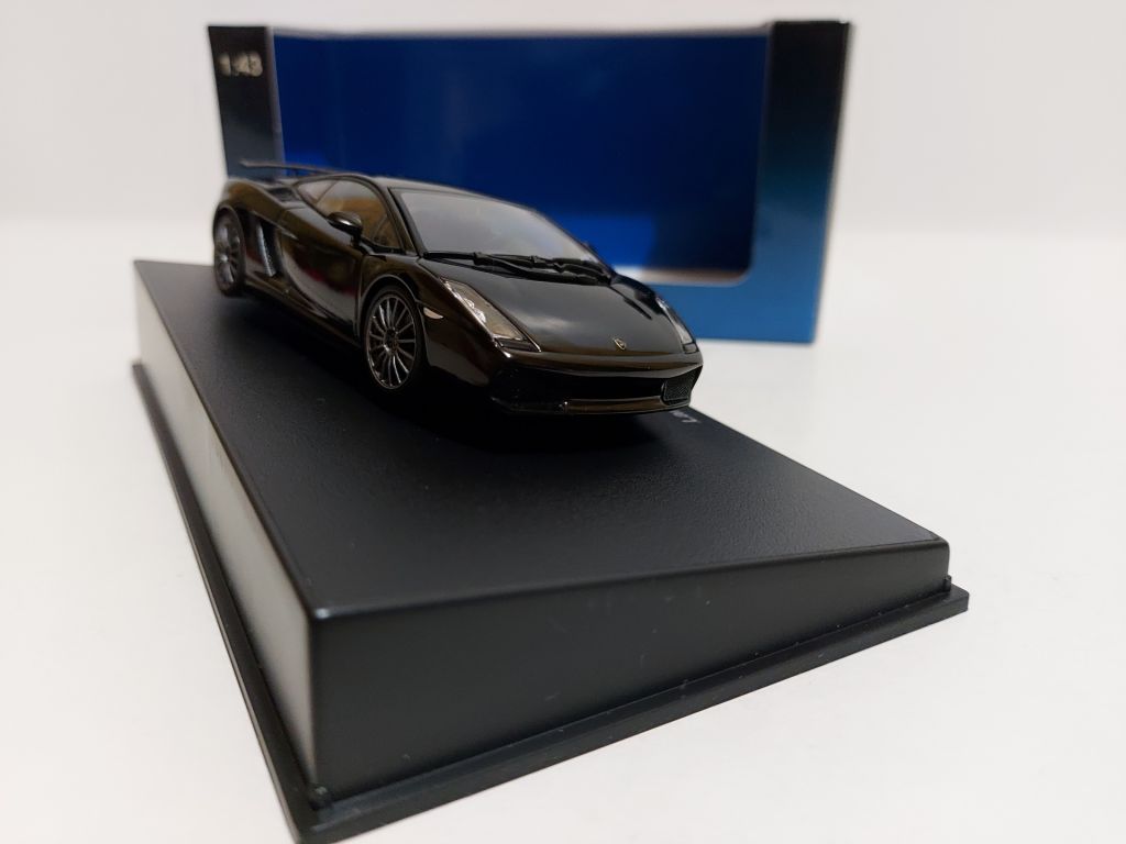 AUTOart 1:43 Lamborghini Gallardo Superleggera, black - фото фото фото 5