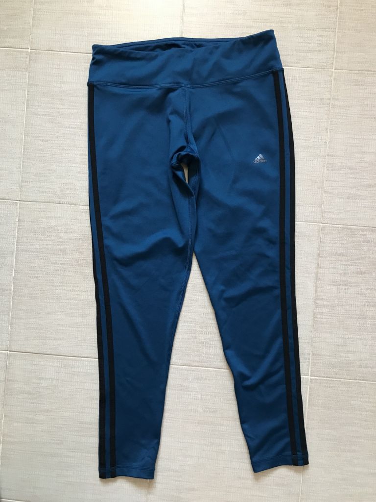 Крутые функциональные леггинсы лосины Adidas basic 3S LG Tig. M - фото фото фото 6
