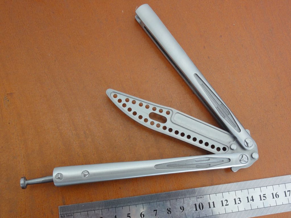 Microtech Tachyon III – Тренер, BALISONG BUTTERFLY   (REPLICA), 440C, в наличии - фото фото фото 7
