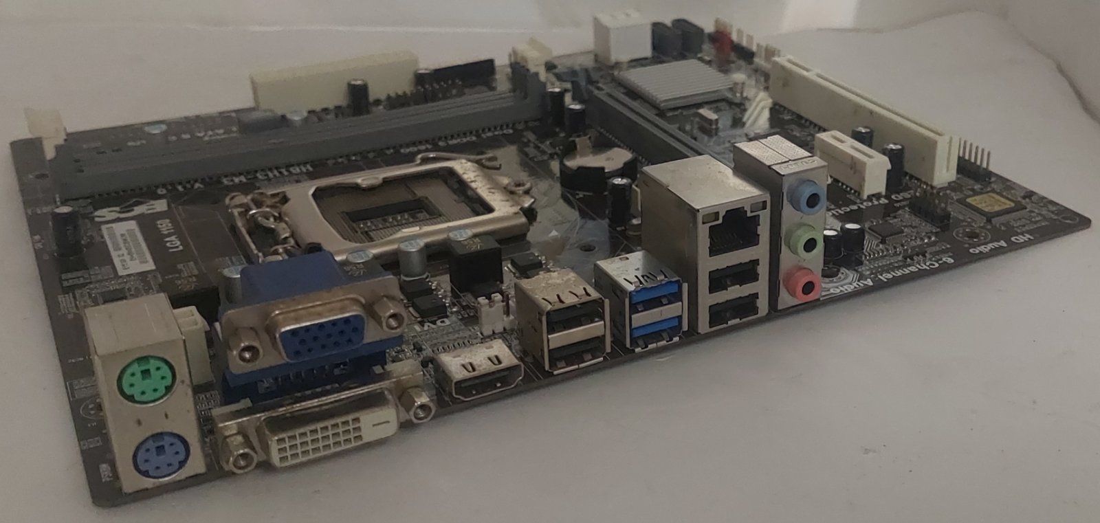 Материнська плата ECS H81H3-M3 V1.0 /Socket 1150/MicroATX/2 x DDR3/  б/в - фото фото фото 2