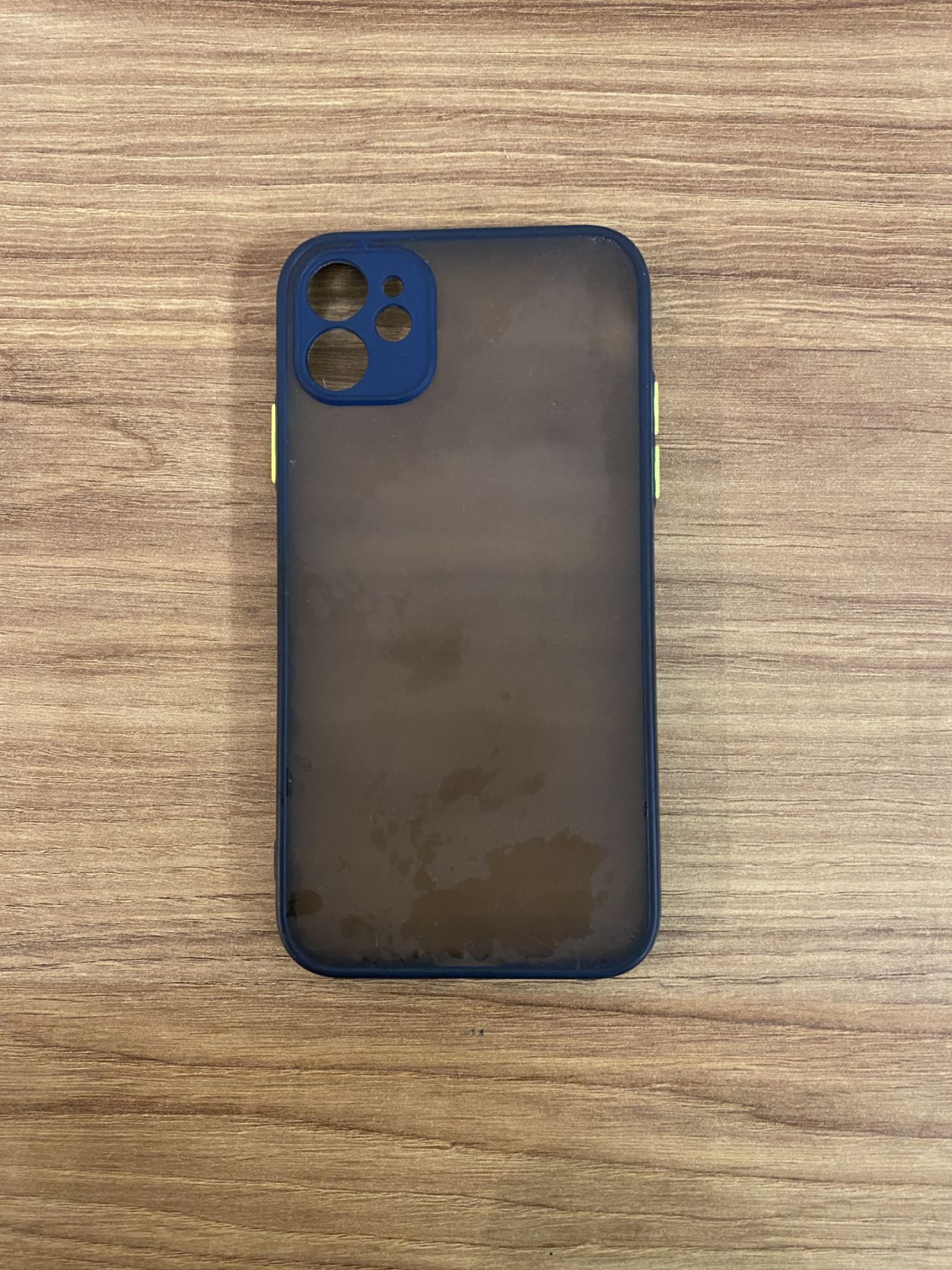 Чохол Totu Camera Protection для Apple iPhone 11 Dark Blue Не - фото фото фото 2