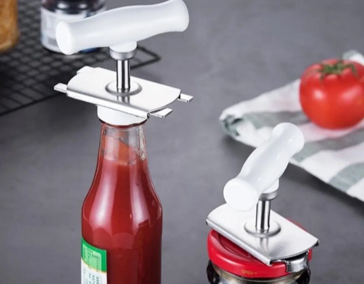 Відкривачка для банок і пляшок JAR Opener ключ для гвинтових кришок з різьбою - фото фото фото 3