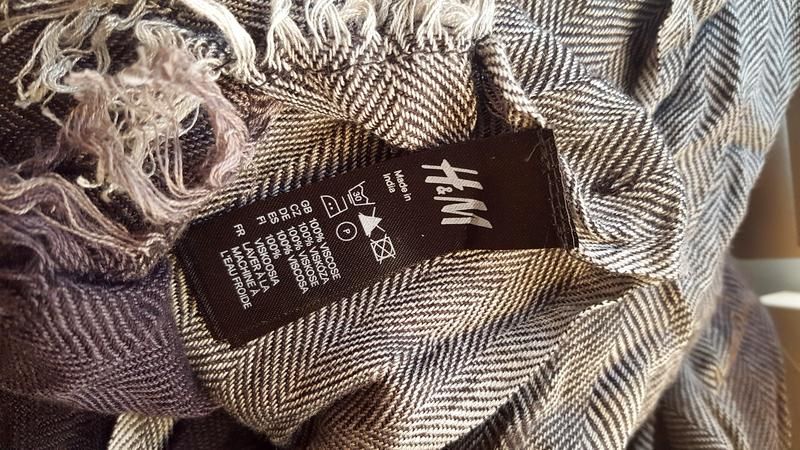 Стильный вискозный шарф h&amp;m - фото фото фото 6