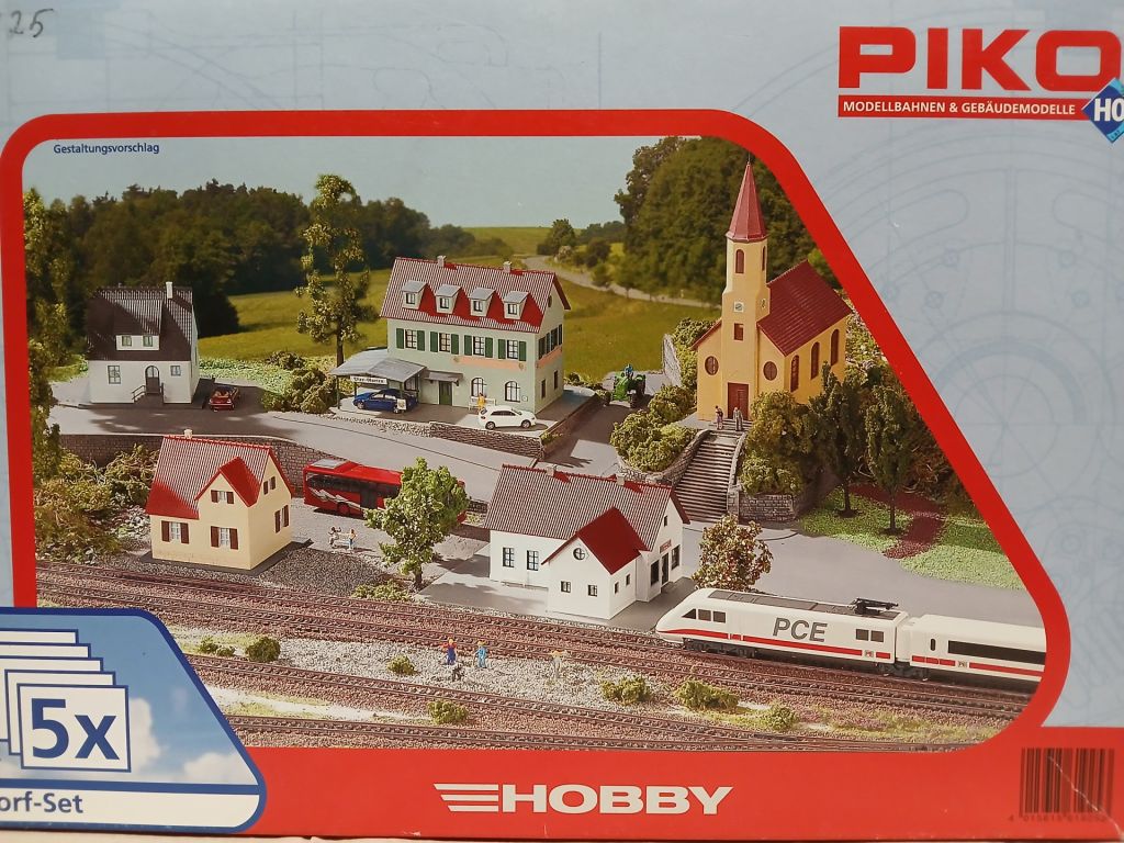 Будівлі. Набір будівель 61925. PIKO 1:87 H0   (11059). - фото фото фото 0