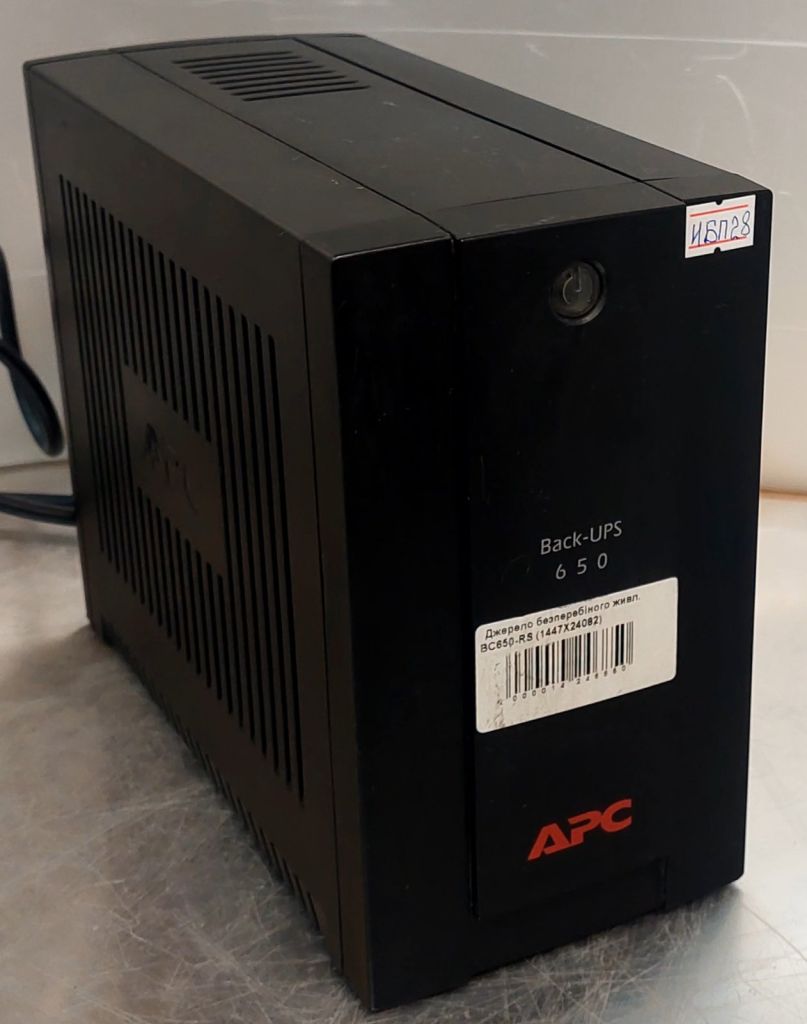 ДБЖ APC Back-UPS 650VA    (BC650-RS)    (б/в) / без акб / код.ИБП28 - фото фото фото 4