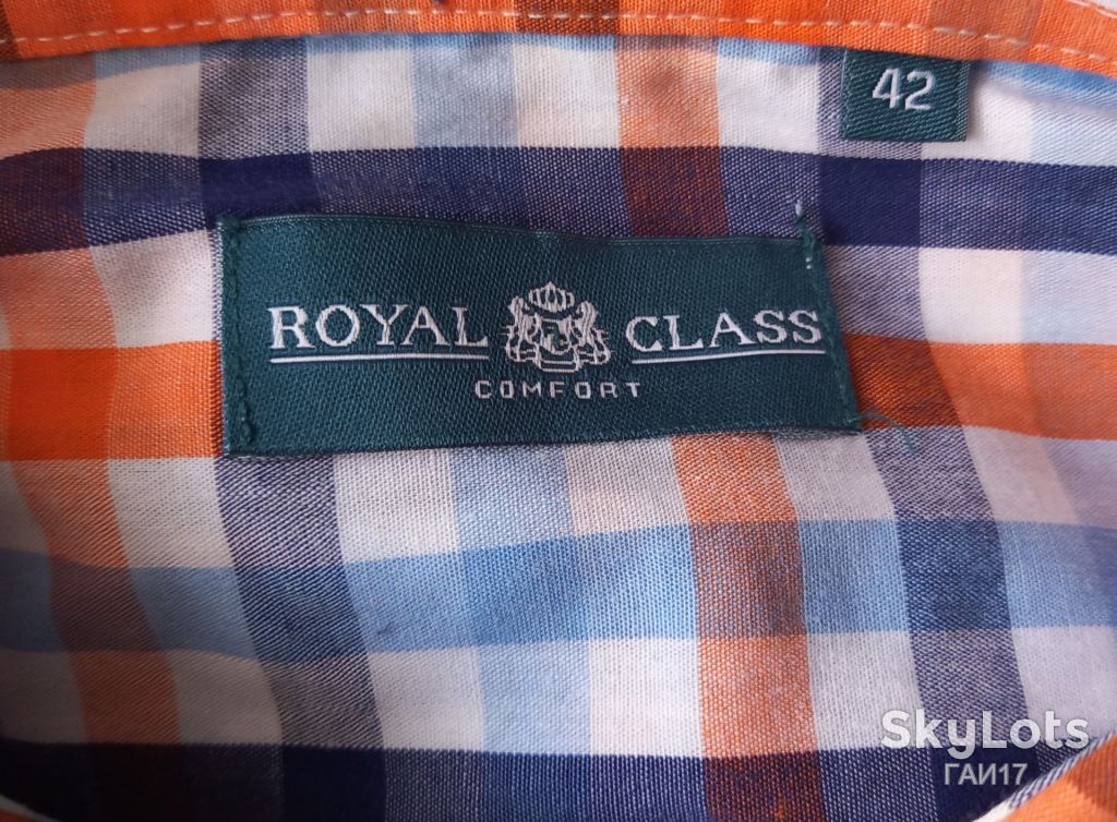 Рубашка от бренда ROYAL CLASS/Comfort/Германия/ворот-42/Сток. - фото фото фото 5