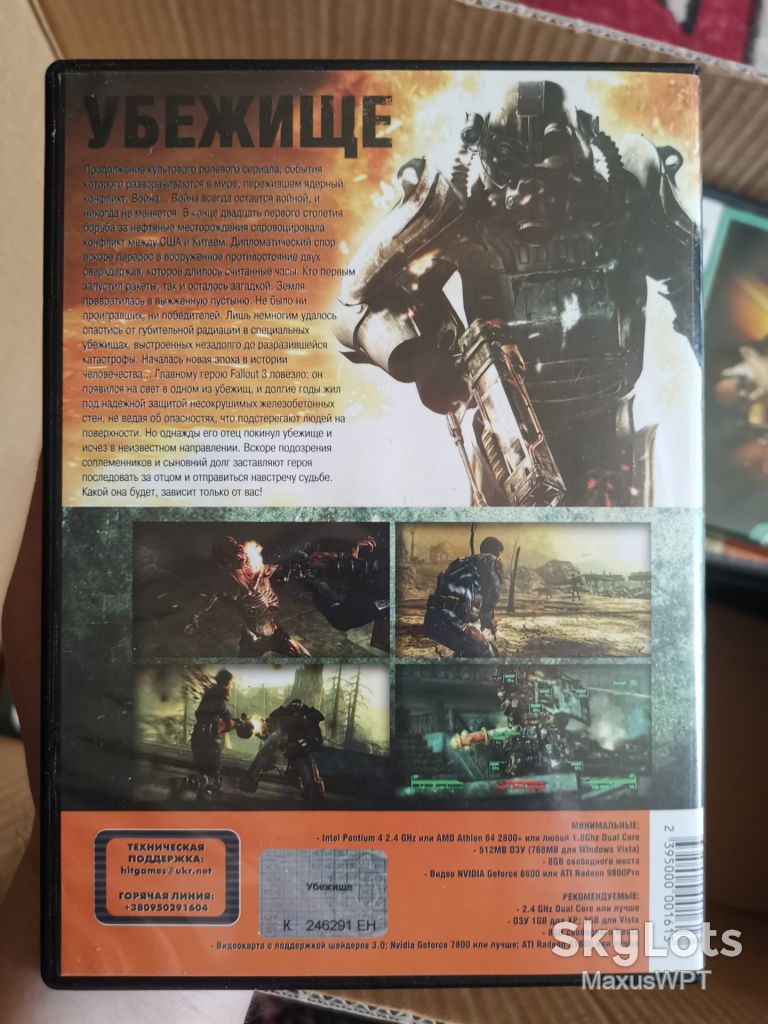 DVD гра для ПК PC Fallout 3 - фото фото фото 1
