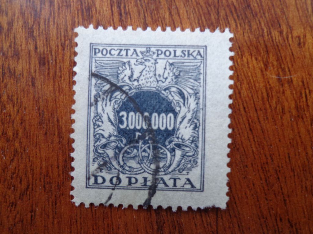 Польша,  1924 год, доплата, гаш. - фото фото фото 0