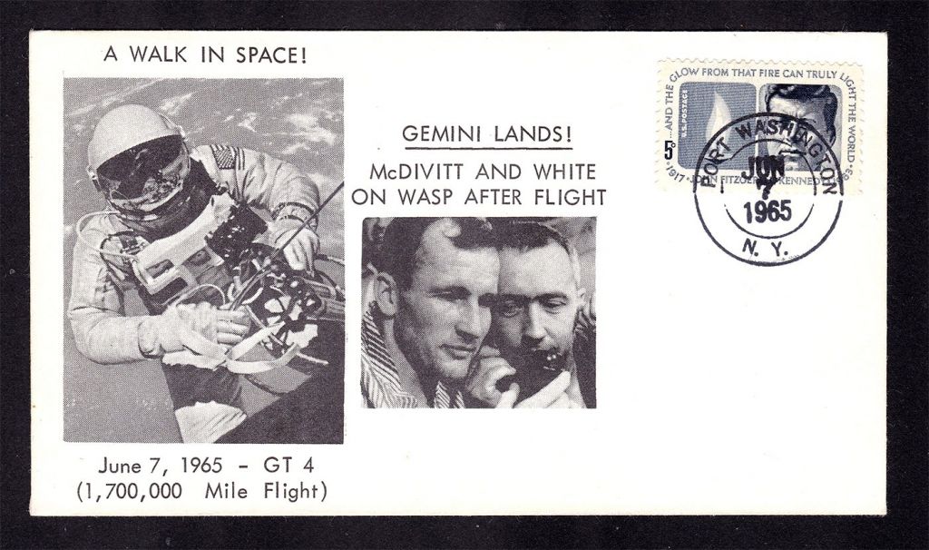 Космос . США / USA  1965 г  ХМК - выход в космос - фото фото фото 0