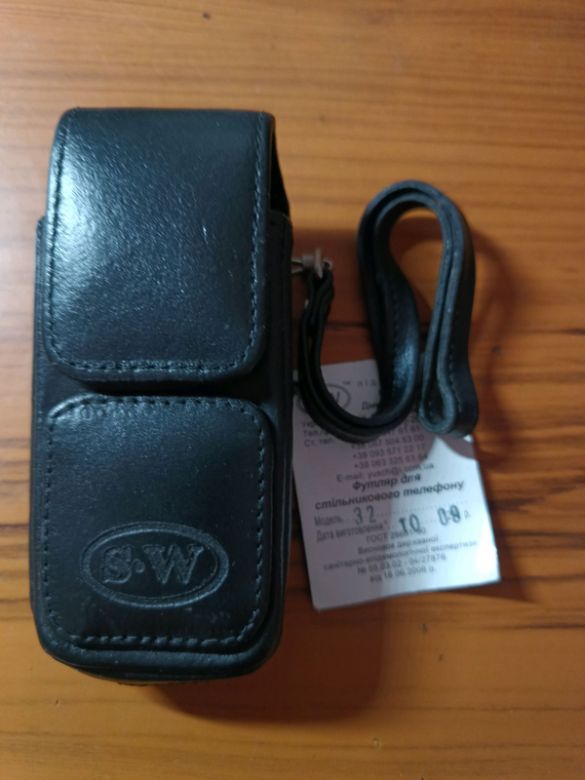 Чехол-карман вертикальный  кожа SW  Nokia 6700с / 8800 / 8600 - фото фото фото 1