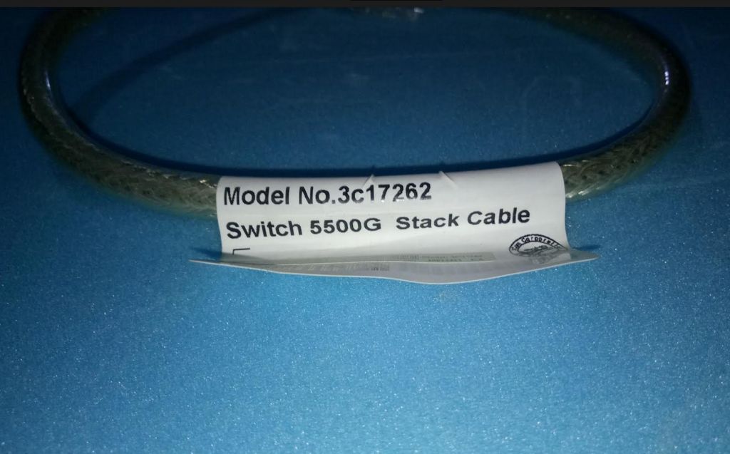 Кабель 3C17262 3Com Switch 5500G Stack Cable 65cm - фото фото фото 1