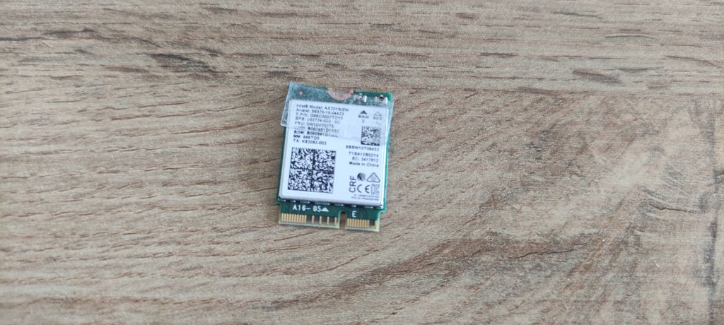 Мережева карта AX201NGW.Lenovo 14ITL05 - фото фото фото 0