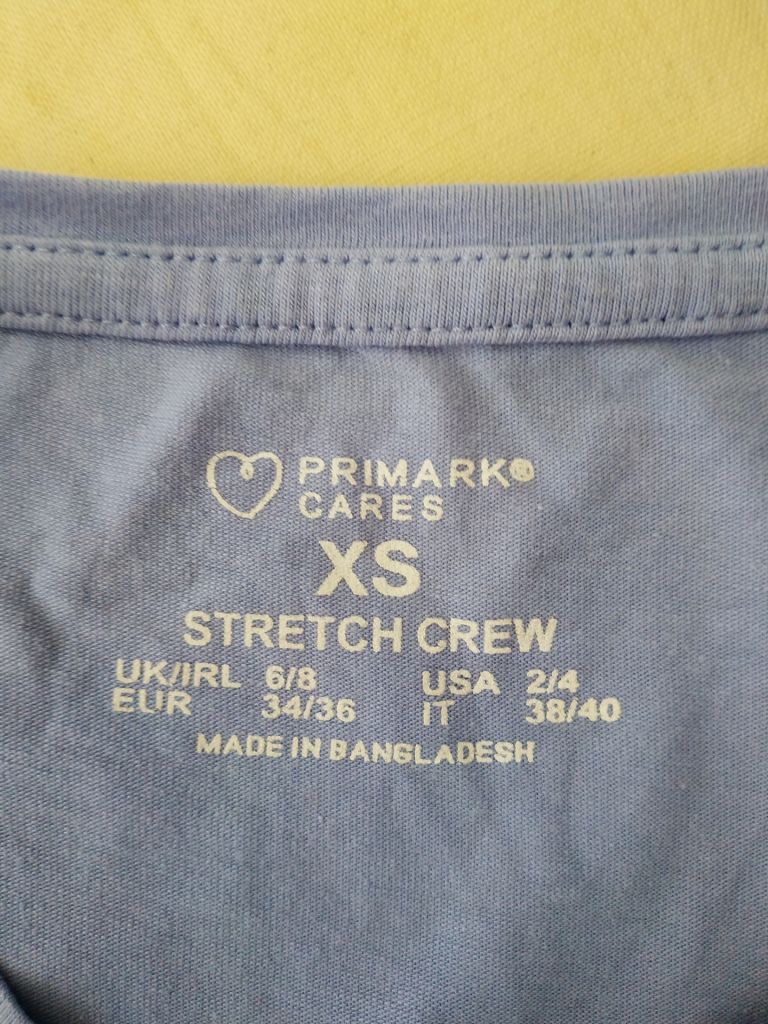 Футболка стрейчева жіноча лаванда PRIMARK p-p XS - фото фото фото 4