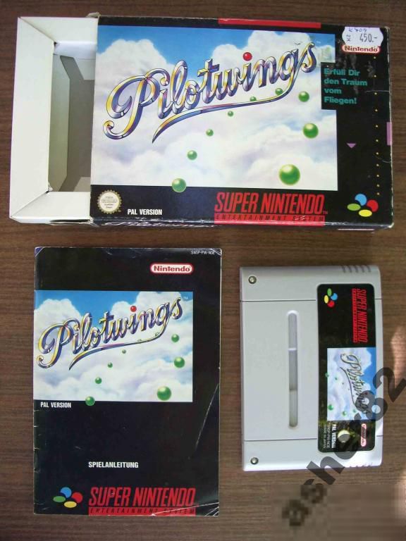 Игра на Super Nintendo SNES "Pilotwings"      (PAL) - фото фото фото 0