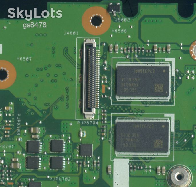 Разъем LVDS шлейфа матрицы 30 пин материнской платы ноутбука Asus HP и др. - фото фото фото 3