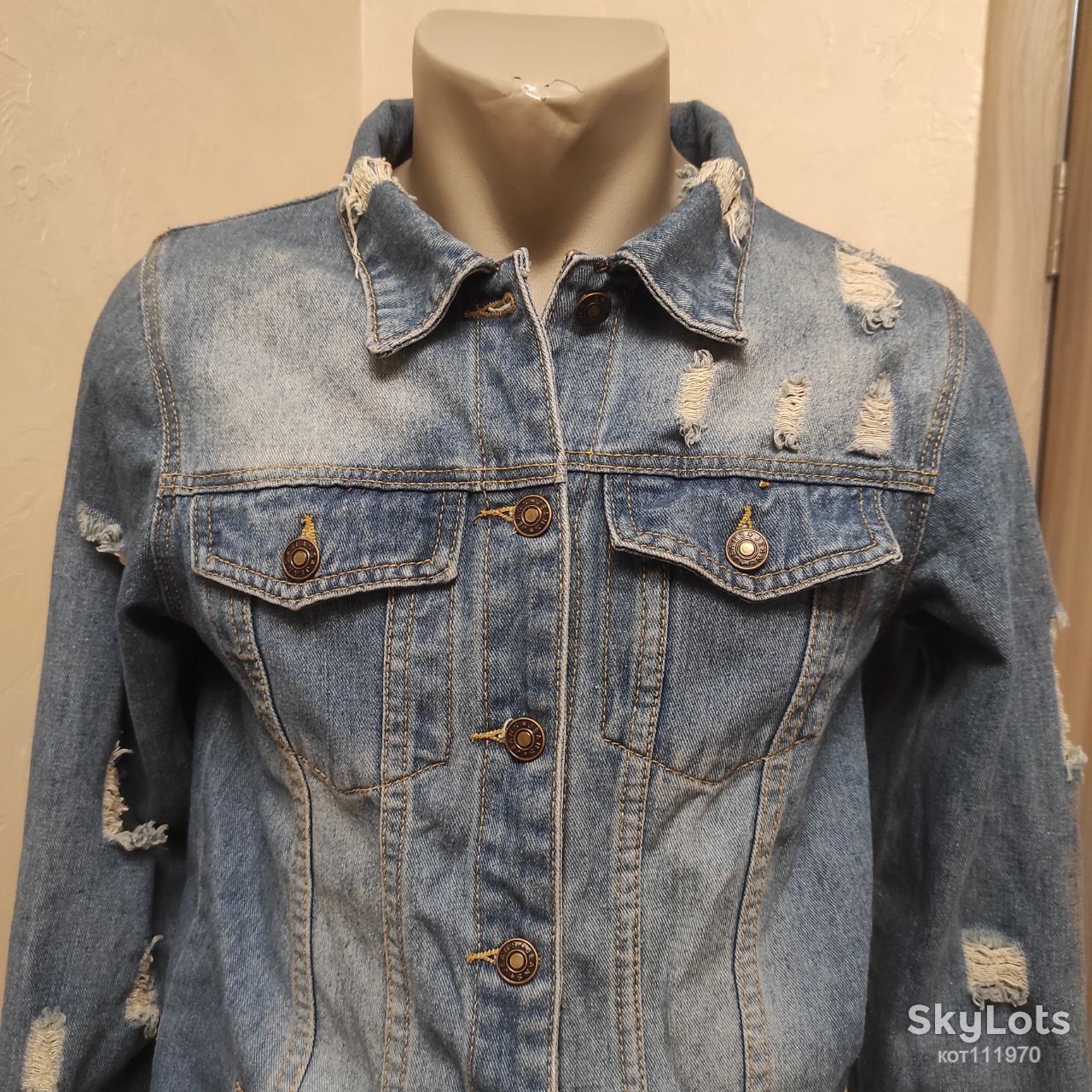 Куртка  джинсовая   # JEANS #  S - фото фото фото 0