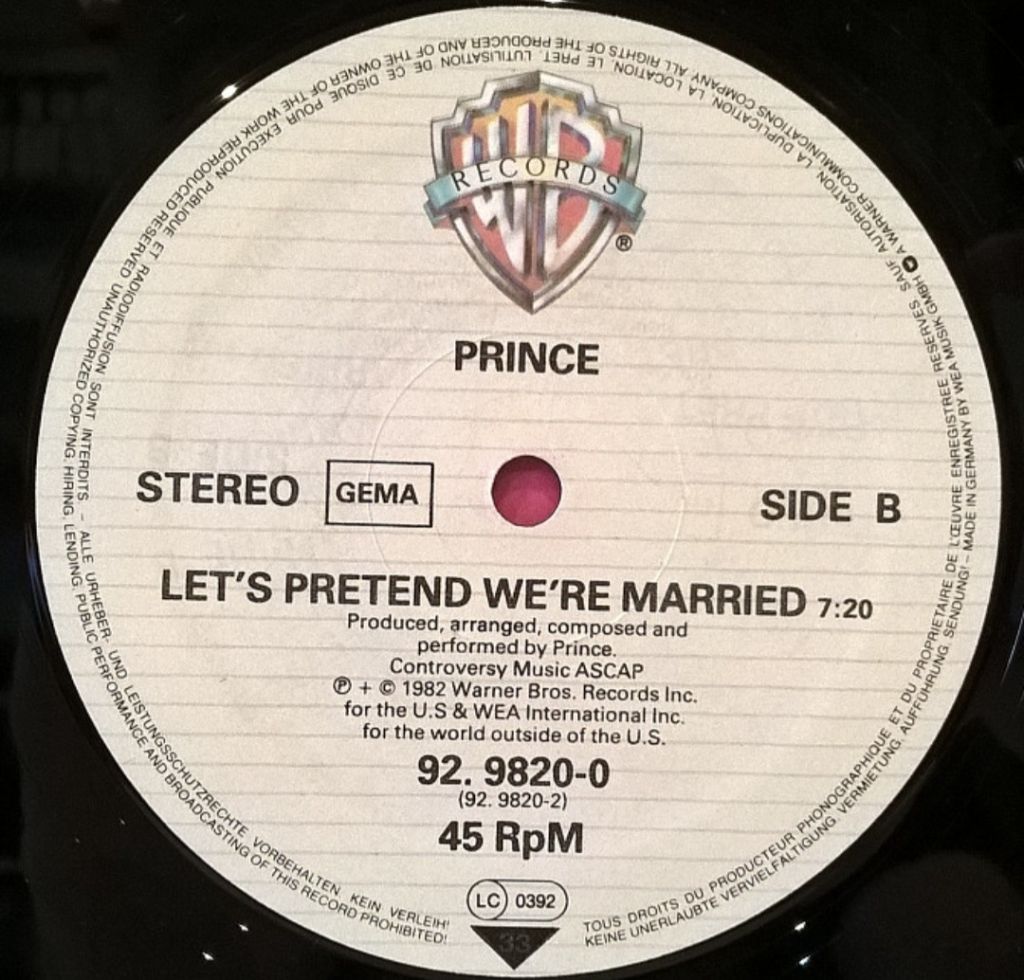 Prince - 1999 - 1982.   (EP). 12. Vinyl. Пластинка. Germany. - фото фото фото 3