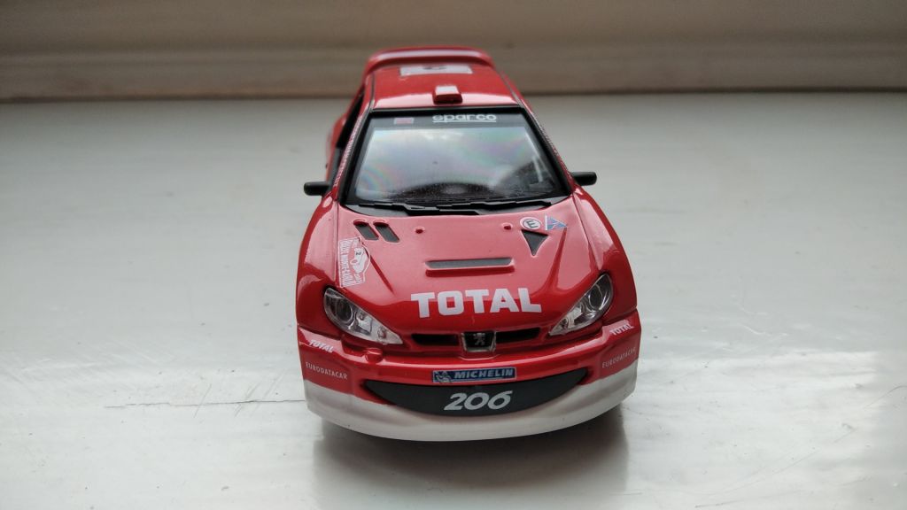 PEUGEOT 206 WRC Rally  - CARARAMA  M 1:43 - фото фото фото 5