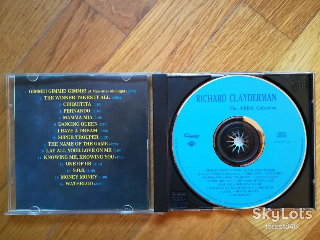 Richard Clayderman-The ABBA collection-состояние: 4+ - фото фото фото 2