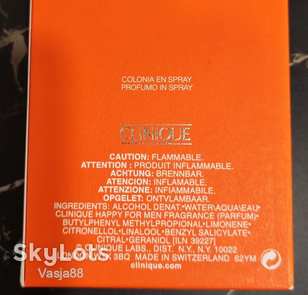 Clinique Happy For Men Чоловічі 100 мл БЕЗКОШТОВНА ДОСТАВКА НП - фото фото фото 1